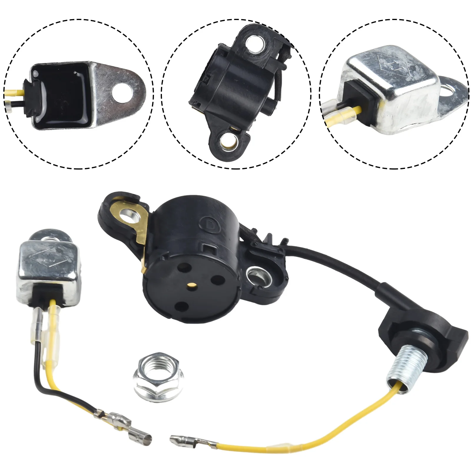 Aftermarket Oil Level Sensor Switch for Honda Engines For GX120 For GX200 GX240 For GX270 Replaces OEM 34150 ZH7 003