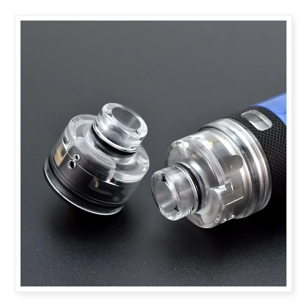 5pcs Clear Top Cap Replacement Bellcap for Haku Venna RDA - Durable and Stylish Design