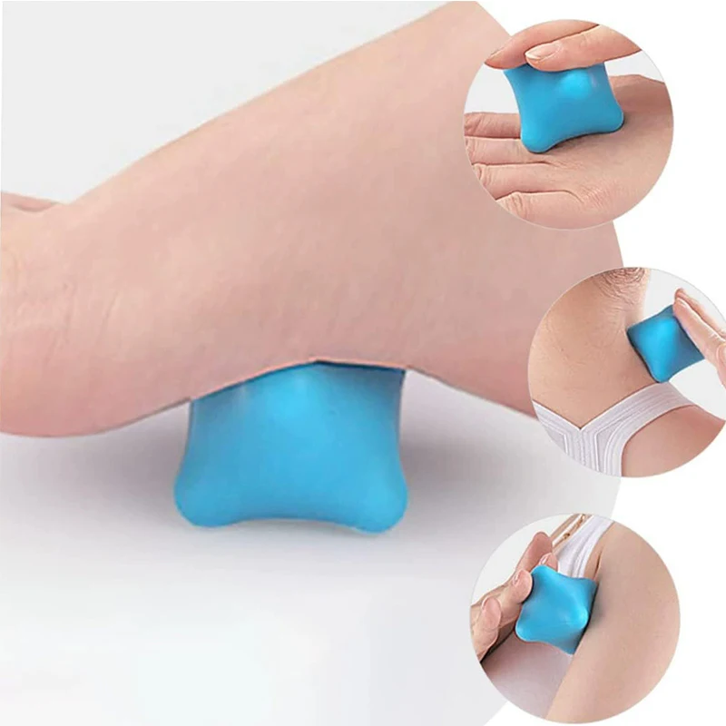 

Hexagon Silicone Massage Ball Handheld Fascia Ball for Foot Neck Muscle Pain Relief Acupressure Myofascial Release Therapy Tool