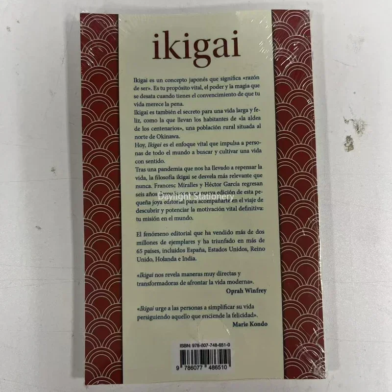 Ikigai The Japanese Secret Philosophy for A Happy Healthy By Hector Garcia Inspirational Books In Spanish for Adults Teen