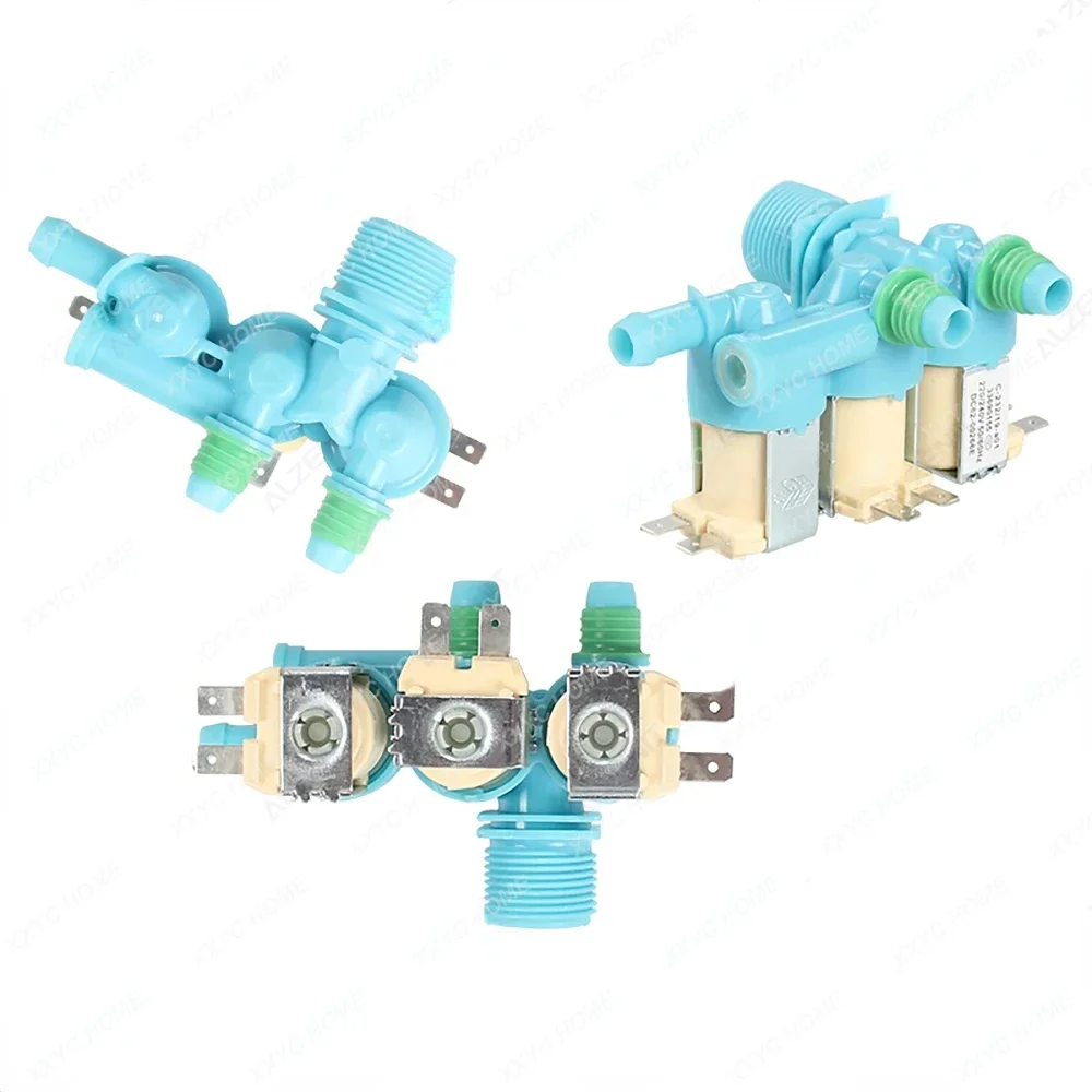 Baru untuk mesin cuci Samsung katup Solenoid Inlet air listrik suku cadang mesin cuci DC62-00266E