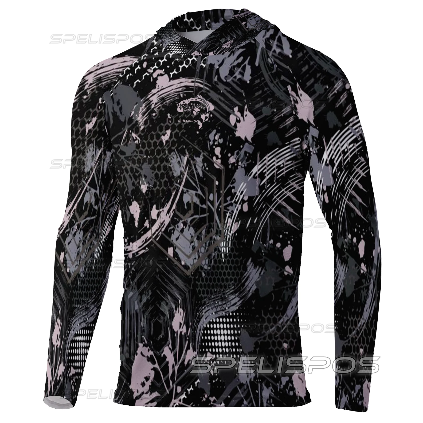 Hoodies Fishing Shirts UPF 50+ Anti-UV Yacht Sea Fish Maillot Beach Gear Summer Sports Uniform Angling Tops Wear Running Hood