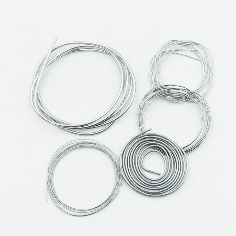 Pure Zinc Wire Rod 0.3mm 0.5mm 0.6mm 0.8mm 1mm 1.2mm 1.6mm 2mm  3mm 4mm 5mm ~120mm