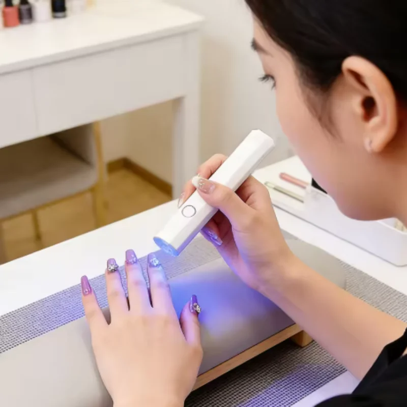 Mini Fashion And Portable Salon Quick Dry USB Nail Dryer Machine Home Phototherapy Tools Professional UV LED Nail Lamp