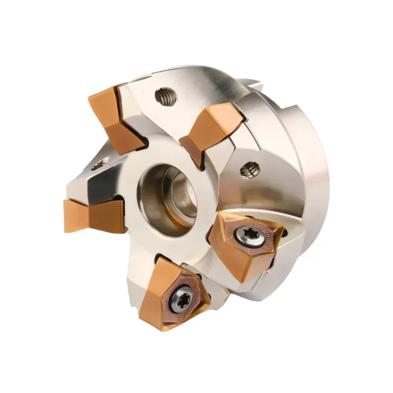 MFWN 90 degree MFWN90 double sided hexagonal heavy cutting Face milling cutter head WNMU 0806 insert milling cutter disk