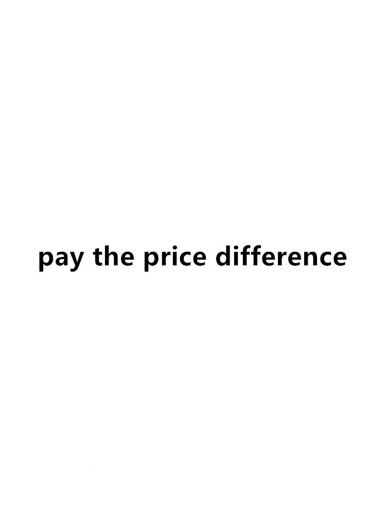 pay the price difference for custom size curtain