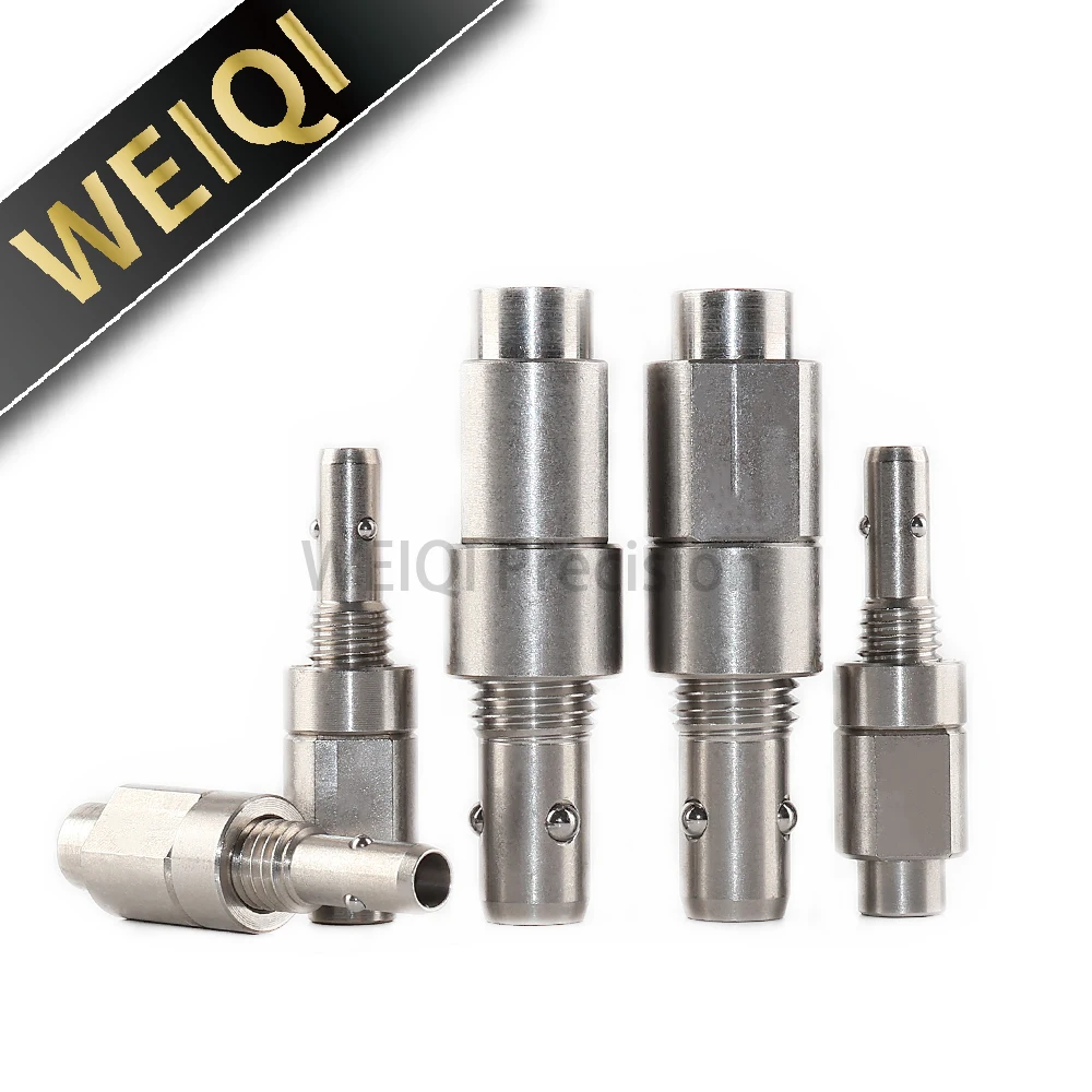 High Precision VCN124 Threaded Quick Release Pins Push-Button Type Stainless/Carbon Steel Solid Ball lock Pin Locating Pin