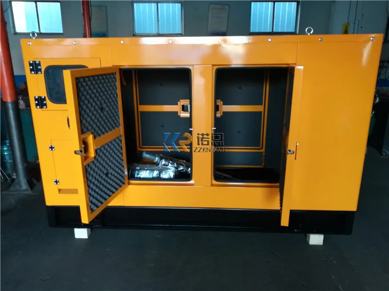 Generatore diesel trifase aperto silenzioso raffreddato ad acqua impianto di energia industriale di emergenza set di generatori di energia diesel resistenti alle intemperie