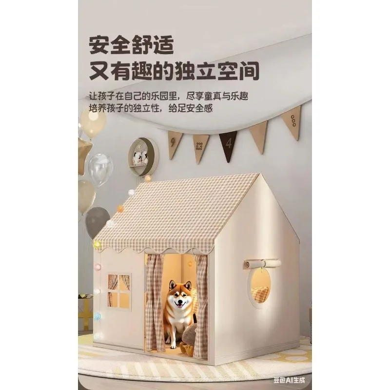 

Крытая палатка для домашних животных для кошек, собак, принцесса, мечтательная кровать, игровой домик, замок, секретная база, уютная игрушка-домик