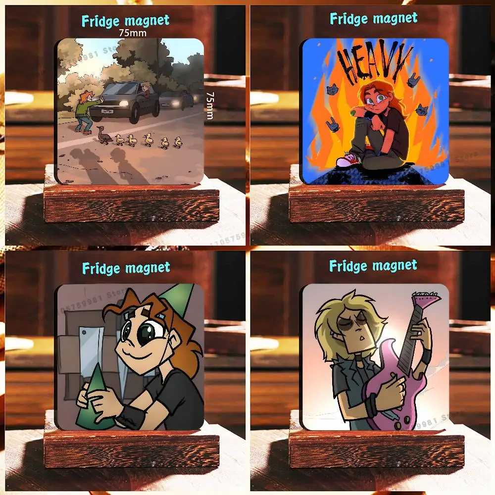 Funny Cartoon M-Metal Family New PVC Fridge Magnet for Cartoon Refrigerator Decor For Child Magnetic Toy