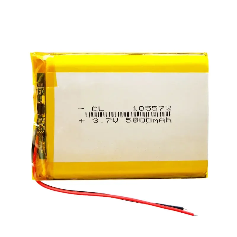 105572   5800MAH mobiele stroombatterij met grote capaciteit, ingebouwde 3,7V polymeer-lithiumbatterij