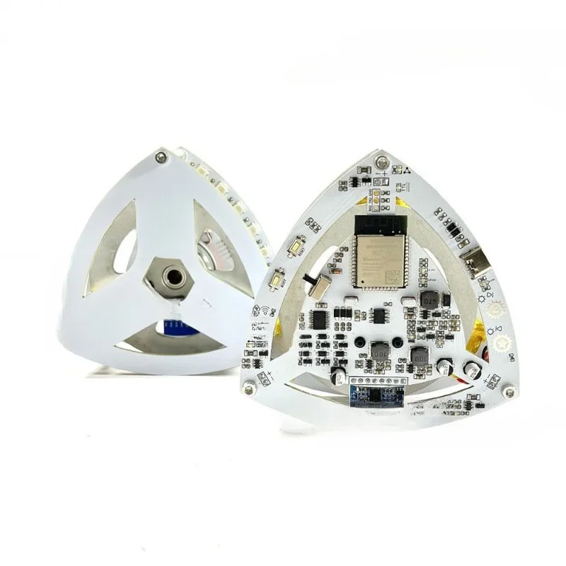 

Self-balancing Laylo triangle, high-tech tabletop ornament (conservation of angular momentum)