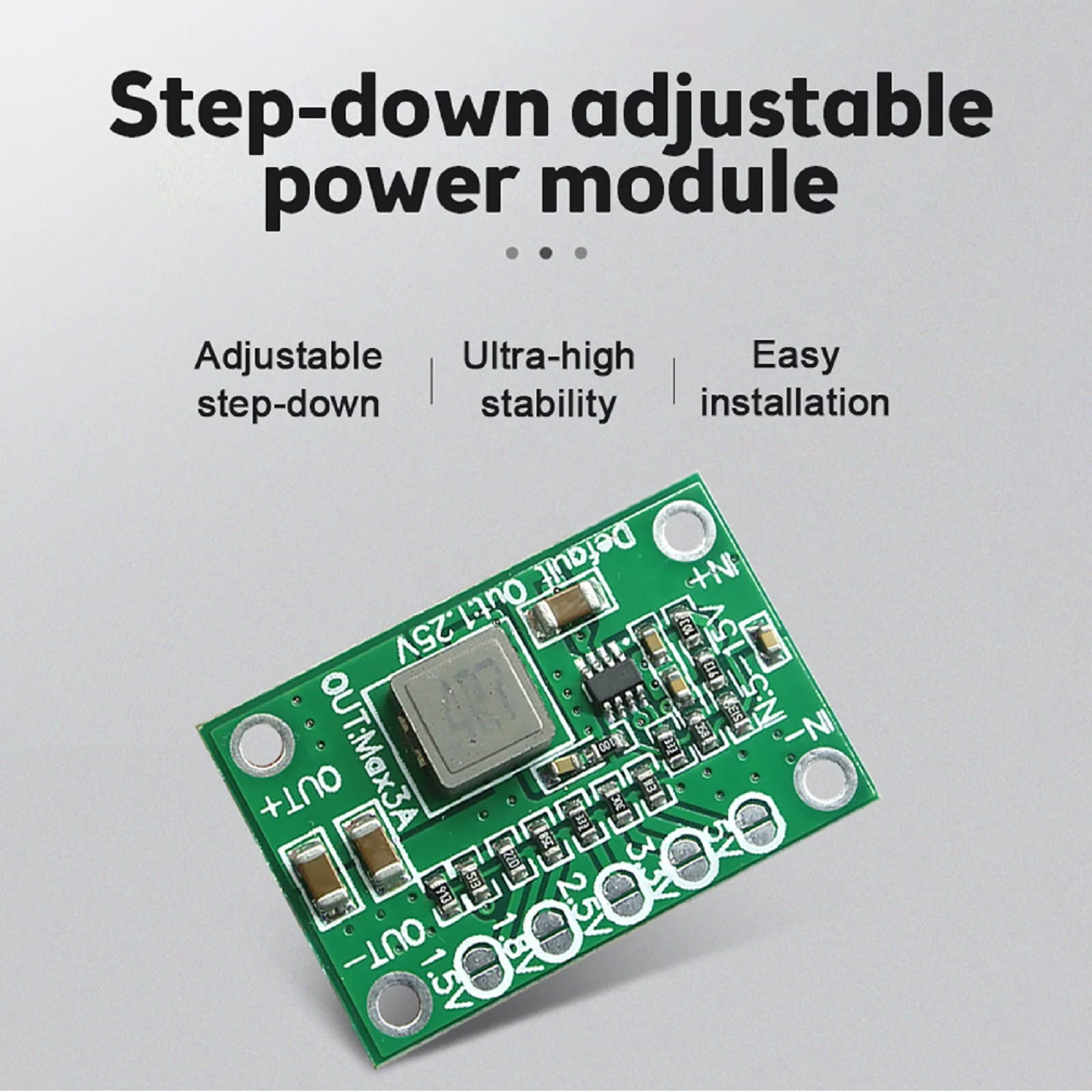 10 sztuk CA1235 regulowany moduł zasilania CA-1235 Buck moduł zasilania 1.25V 1.5V 2.5V 3.3V 5V wyjście 5-15V wejście Step-Down zasilacz