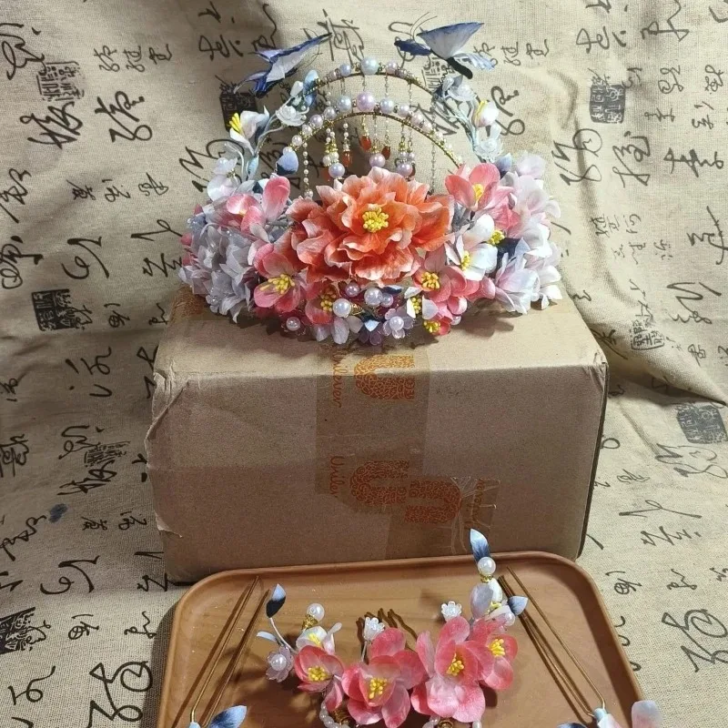 Pure Handmade Intangible Cultural Heritage Edelweiss Corolla