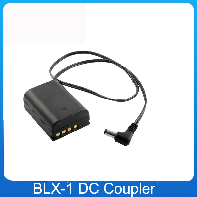 

New DC 5.5*2.5 Male Combined Cable to BLX1 DC Coupler BLX-1 for Olympus OM-1 OM1 Mirrorless Camera