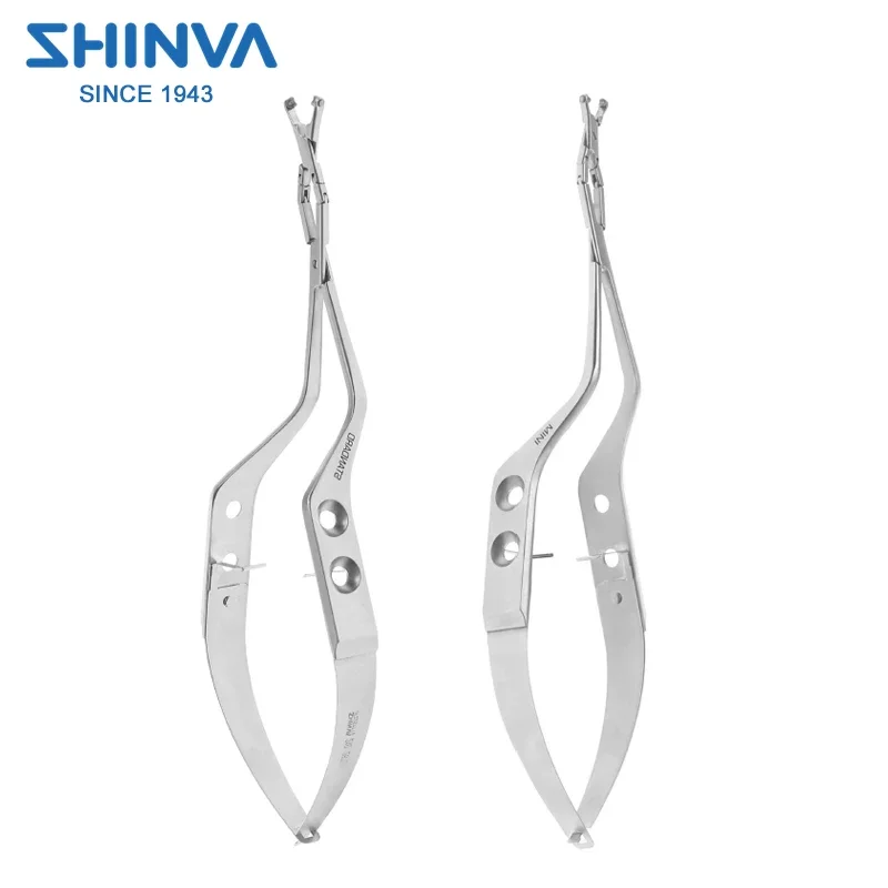 SHINVA YASARGIL Micro Scissors Micro Forceps Bayonet Shaped Neurosurgery Microsurgery Instruments