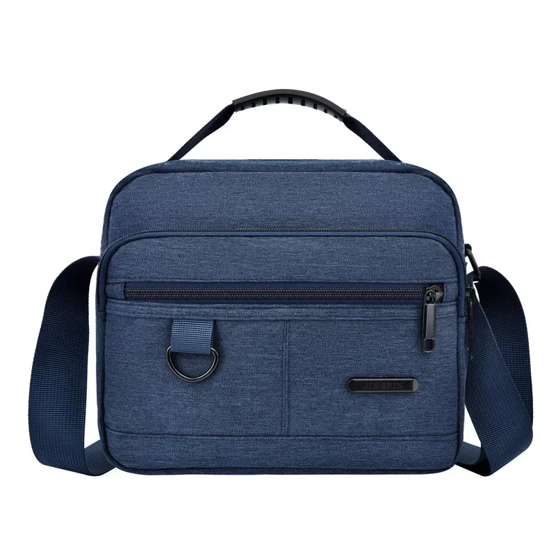 Men's Oxford Shoulder Bag Korean Version Fashion Tide Unisex Messenger Bag Leisure Sports Horizontal Vertical Crossbody Handbag