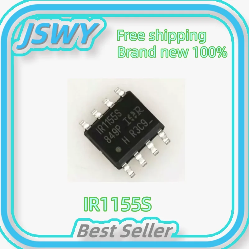 (3/30 pieces) Free shipping new 100% IR1155S IR1155STR IR1155 SOP8 SMT bridge driver original electronics in stock fast deliver