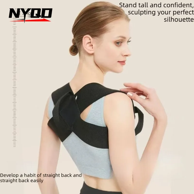 

Новый стильный корректирующий пояс для спины с открытой спинкой – мужской профессиональный спортивный корректор осанки для фитнеса, летний пояс для коррекции осанки