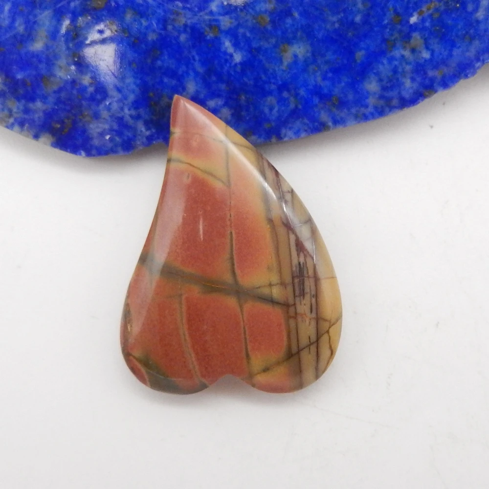 Natural Multi-Color Picasso Jaspe Hand-Carved Pendant,Fashion Jewelry For Women Beads Jewelry Gemstone Birthday Gift