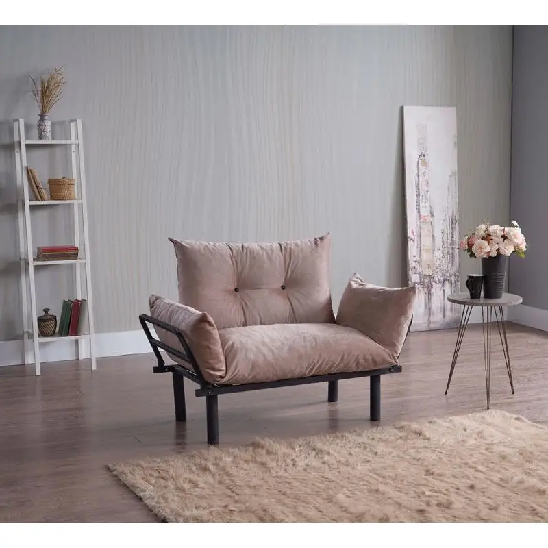 Sofa Futon Loveseat - أريكة متعددة الاستخدامات ومريحة قابلة للتحويل للمساحات الصغيرة، مثالية للاستخدام المنزلي والمكتبي #2
