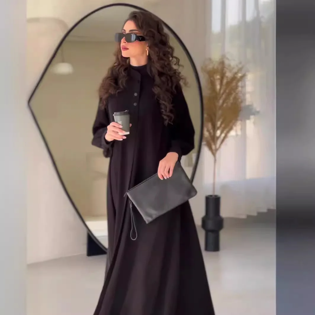Elegant Flared Dress Dresses for Women Spring Summer Solid Color Fashion Jumpsuit Playsuit Overall view 2