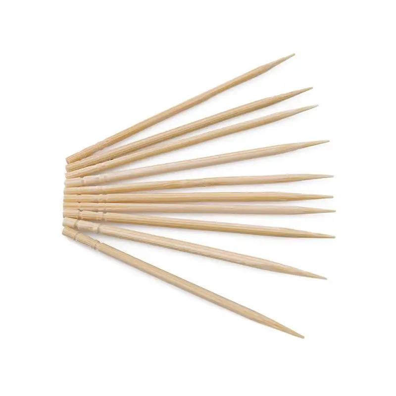 Total 1000pcs/Lot Toothpicks 200Pcs/bag of Wooden Tandenstokers Dental Natural Bamboo Toothpicks for Household Toothpick Tools