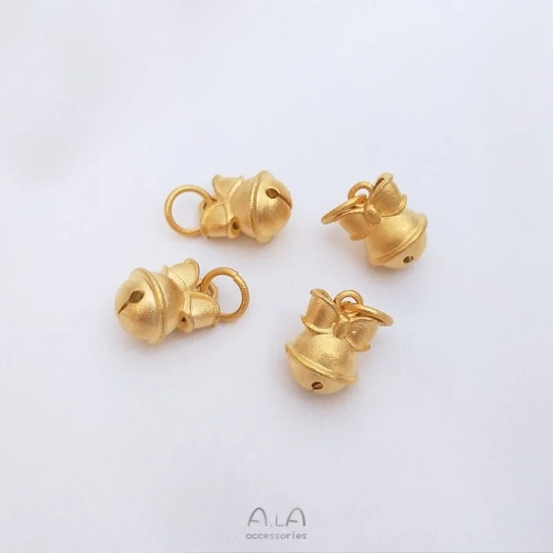 Vietnamese Sand Gold Does Not Fade To Attract Wealth Nafu Bell Pendant Handmade Pendant DIY Bracelet Necklace Jewelry Pendant