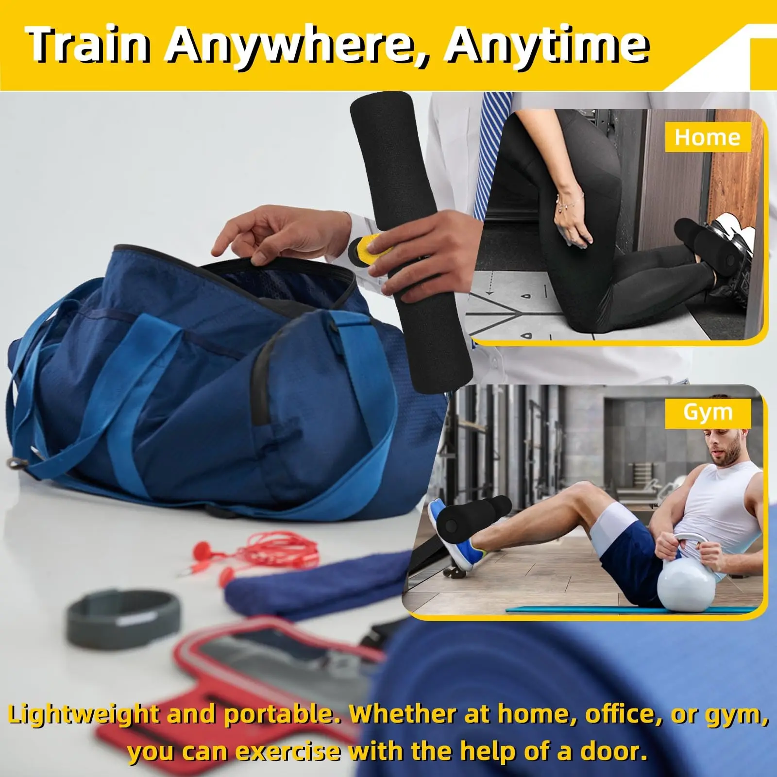 حزام تجعيد أوتار الركبة الشمالية، مناسب لتدريب الساق والبطن والظهر، محمول، ملحقات اللياقة البدنية الرياضية