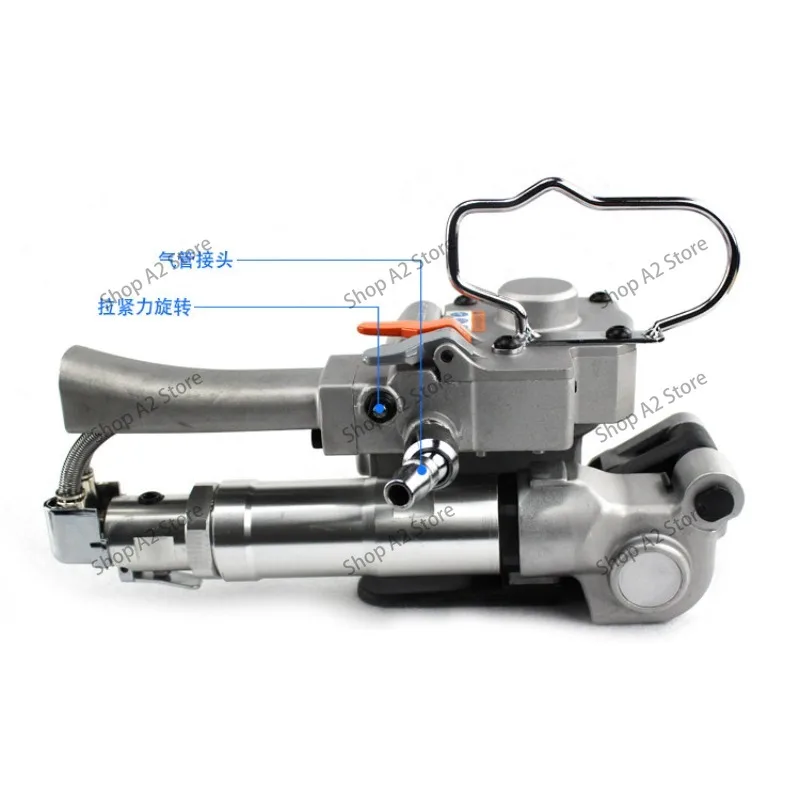 A19-25 Pneumatic baler Buckle-free plastic steel belt baler strapping machine Hot melt machine baler strapping machine