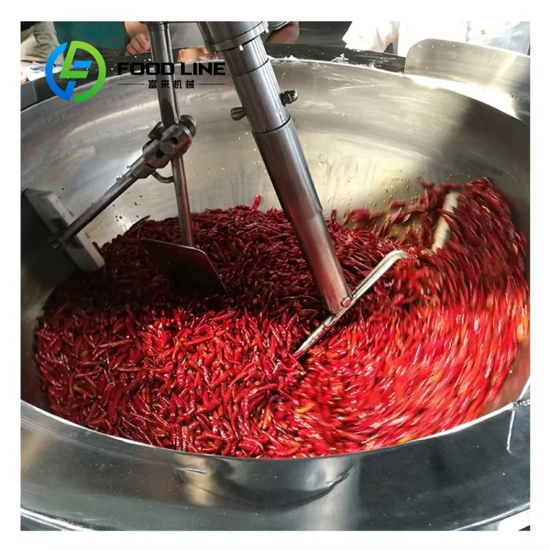 Hot Sale Industrial Planetary Cooking Machine Automatic Steam Cooker with Agitator for Hot Pepper Sauce Date Paste Customized