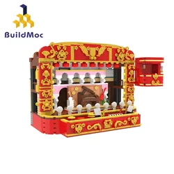 MOC For 71033 Puppet Show Muppets Theater Building Blocks Set Compatible Figures Character Stage Bricks Toys For Children Gifts