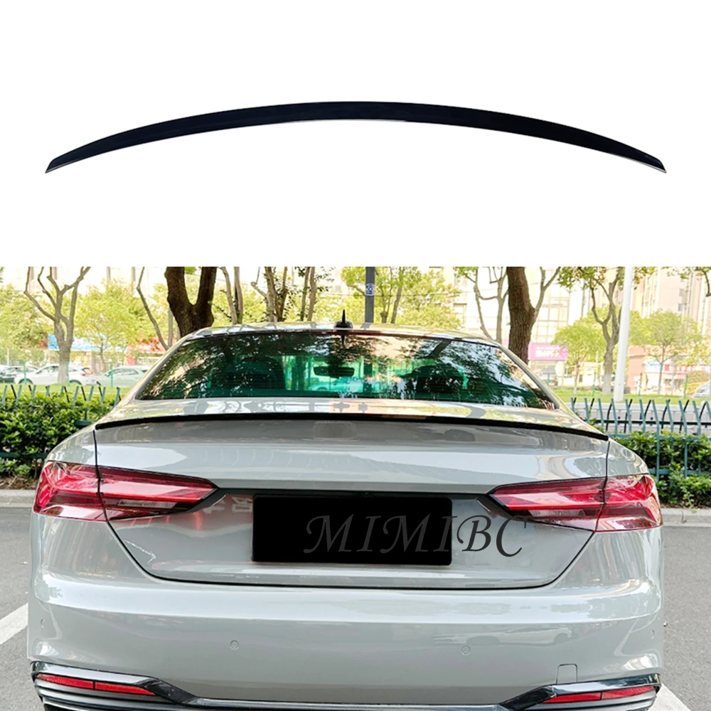 

For Audi A5 F5 Sportback 2017-2024 S5 Style Ducktail Trunk Lid Car Spoiler Wings Exterior Styling
