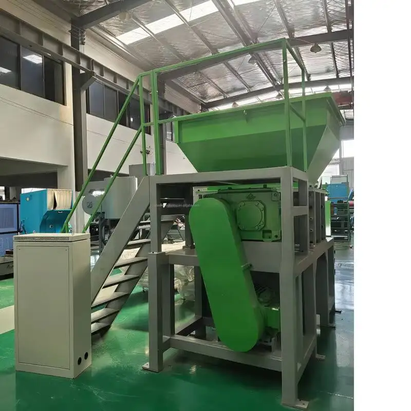 

Single Double Shaft Crusher For Recycling Industrial Waste Film And Hard Plastic Bar Wood Metal Shredding Equipment Solid