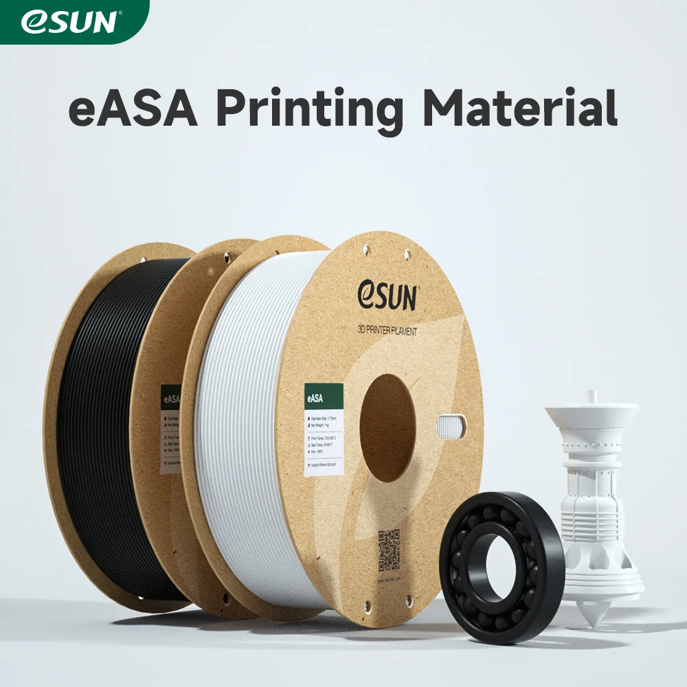 eSUN ASA Filament 1.75mm 3D Printer Filament 1KG (2.2 LBS) Spool DIY Flowerpot 3D Printing Material ASA Filament For 3D Printers