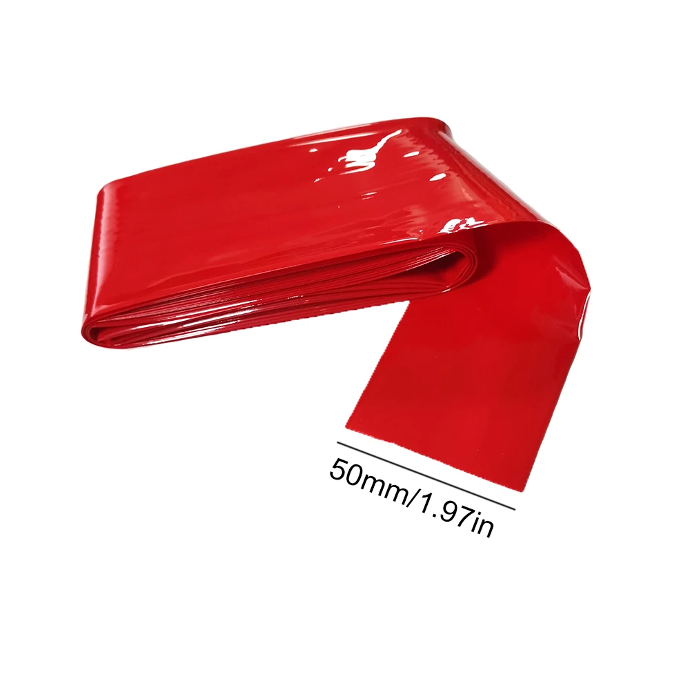 50mmx1-50M Red Plastic Sausage Casing Meat Grinder Filling Machine Accessories Packing Film Home Commercial Use Kitchen Tool Set