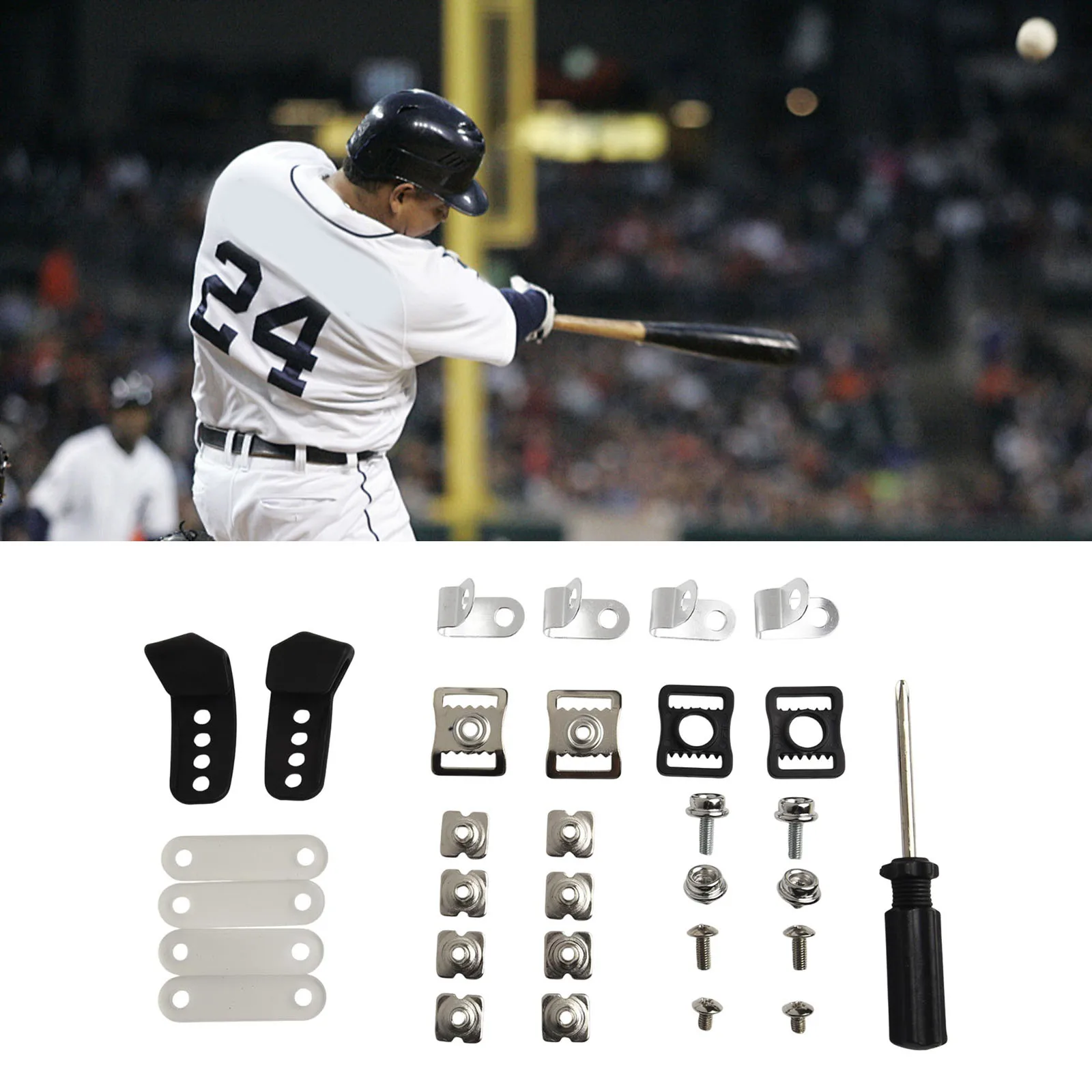 

Football Helmet Parts Helmet Hardware Kit For Helmet Safety For Sports Activities Comprehensive Kit Lightweight Tools