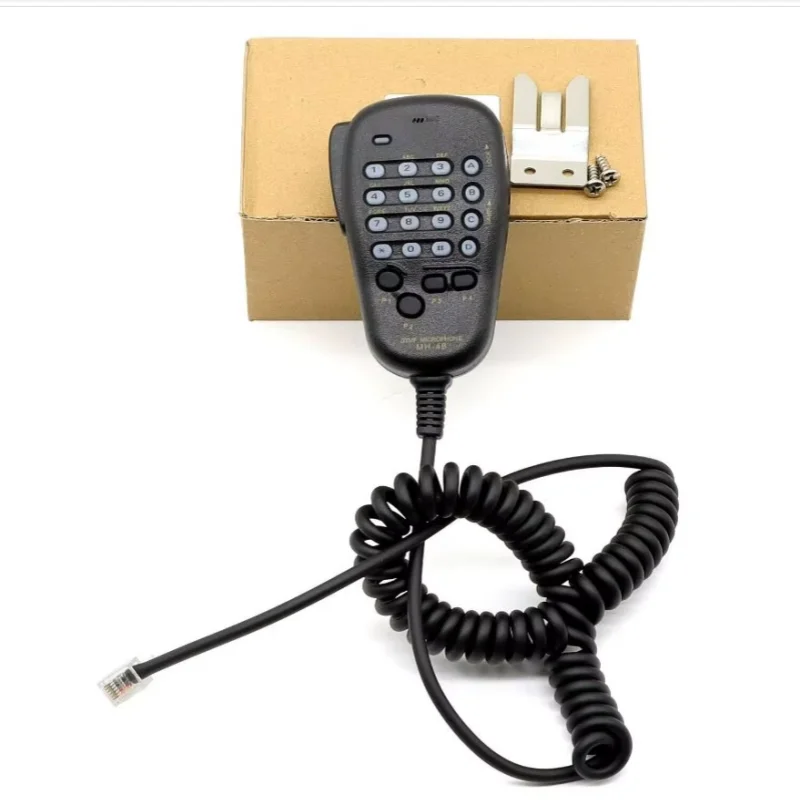 

MH-48A6J 6-Pin Dynamic Condenser Microphone Metal Wired for Yaesu FT-7800R FT-8800R FT-8900R FT-7900R FT-7100M Conferences