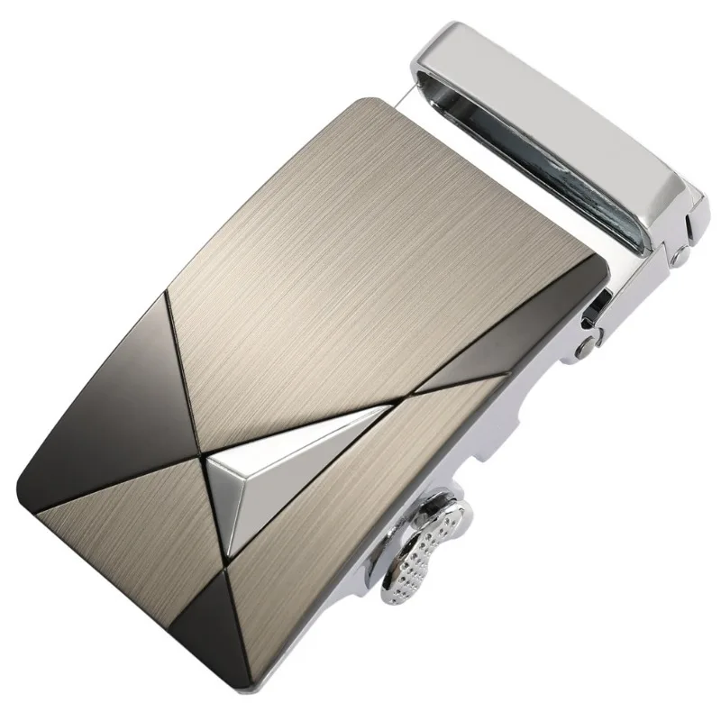 Gun Gray Zinc Alloy Belt Buckle Casual Business Belt Accessories Fashion Classic 3.5cm