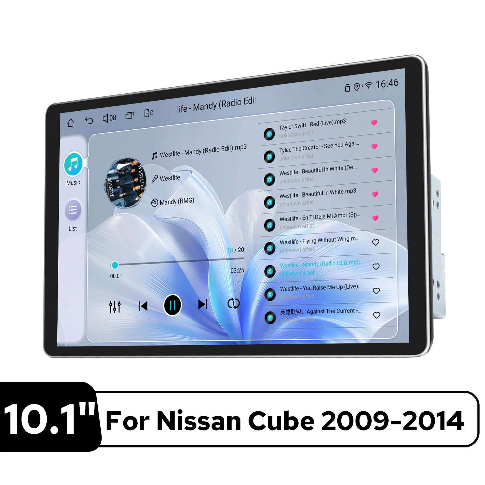 Android Car Stereo Radio For Nissan Cube 2009-2014 For Nissan Tiida Versa Note Livina NV200 Juke Wireless CarPlay Android Auto