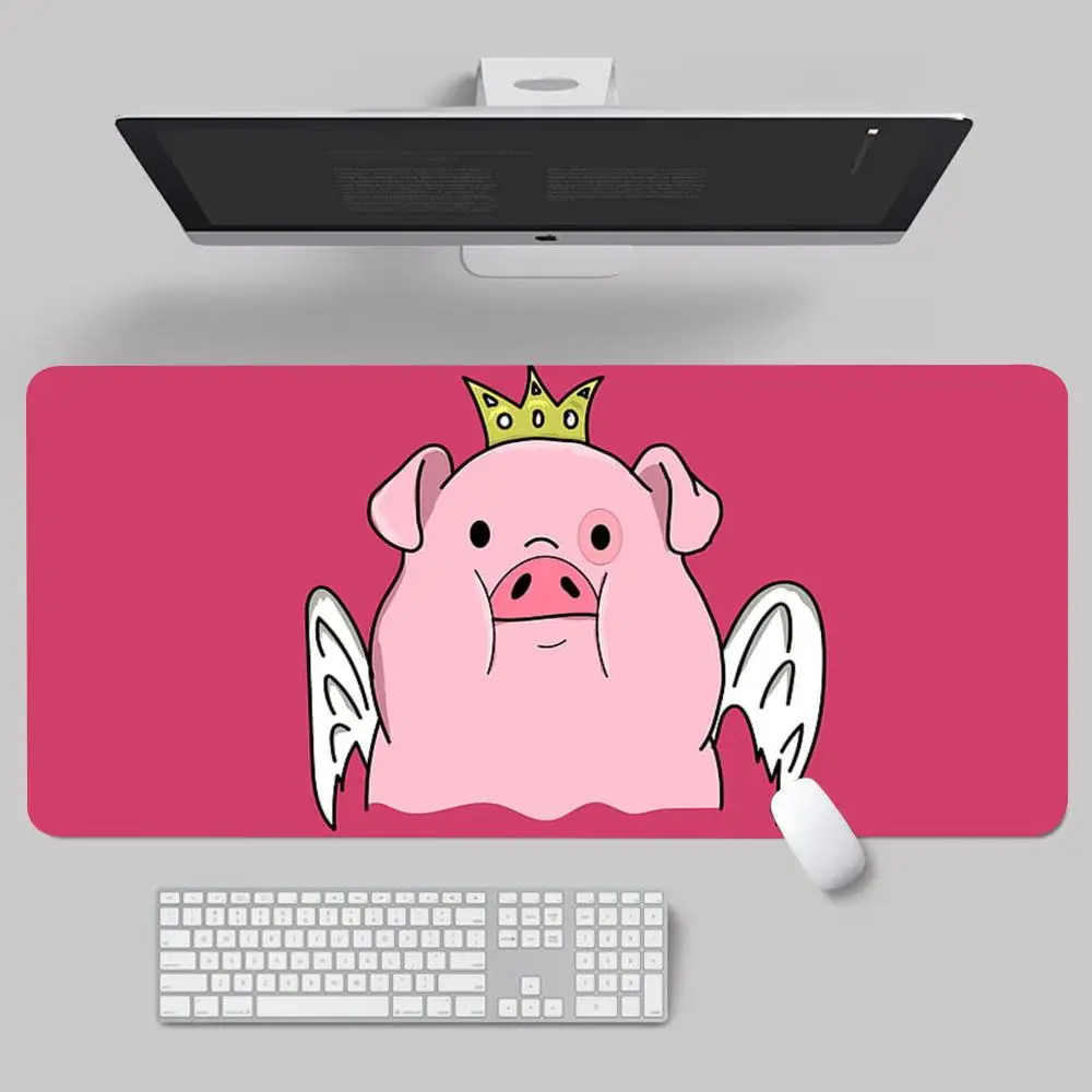 

Pink Pig cute Mouse Pad XXL 800x400mm tapis de souris xxl Mouse Pad Large Computer Laptop Non-slip Keyboard Desk Mat Mousepad