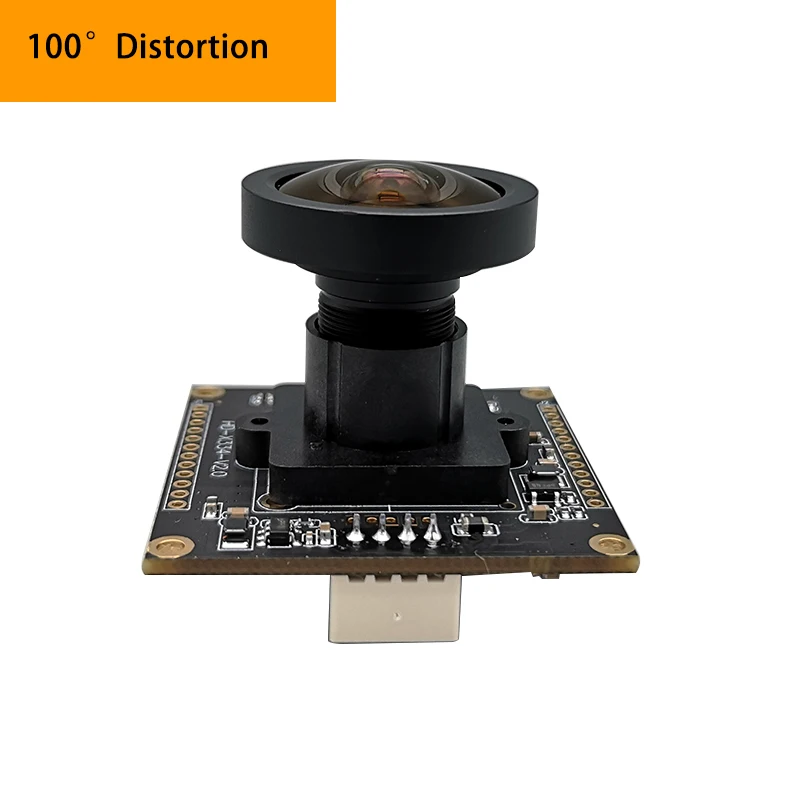 8MP 4K Fish Eye Camera Module CMOS IMX334 Sensor USB2.0 UVC Plug and Play Suitable For Creality Falcon 2, Xtool and Lightburn