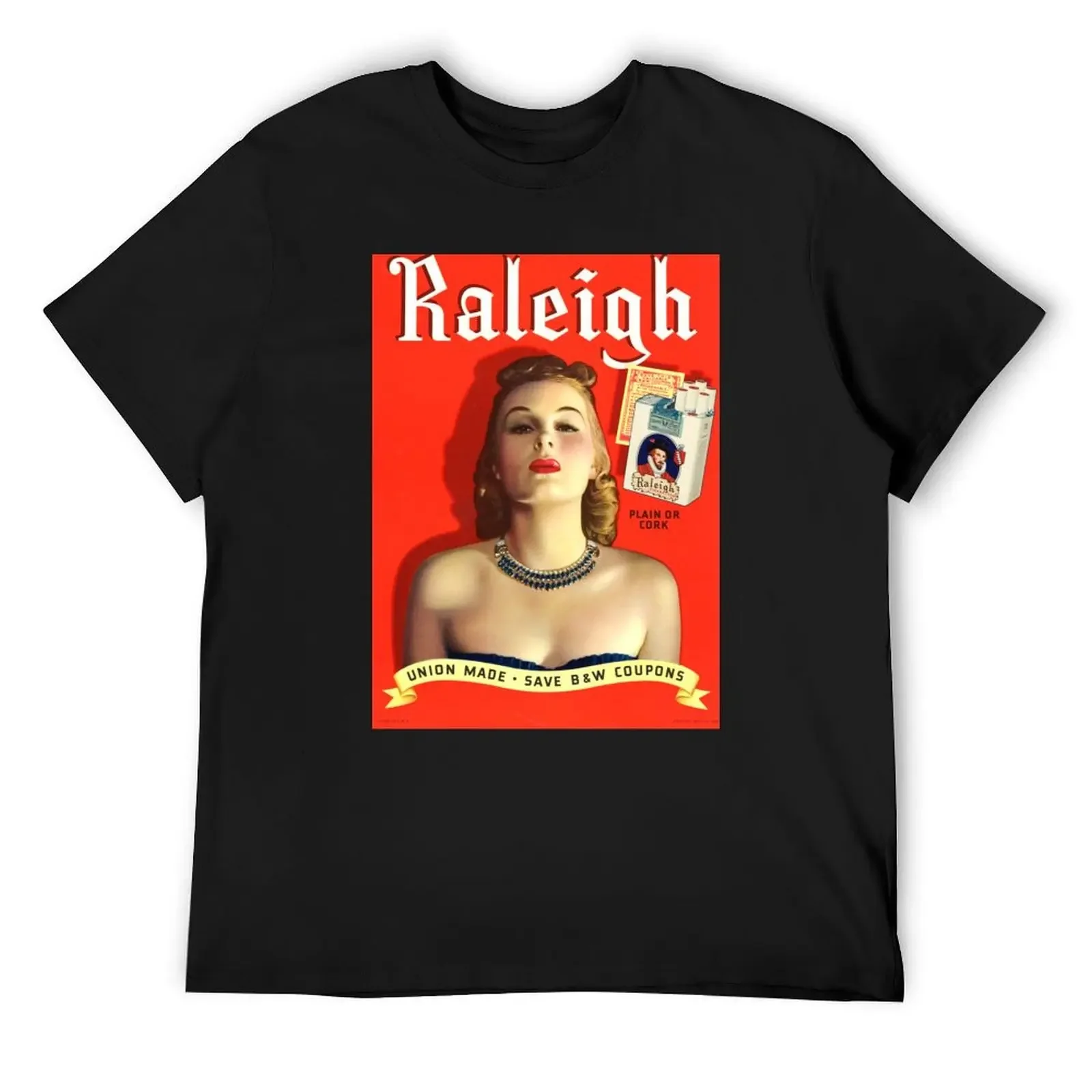 

RALEIGH CIGARETTES T-Shirt graphic t shirt vintage vintage graphic tee Aesthetic clothing shirts graphic t shirts men