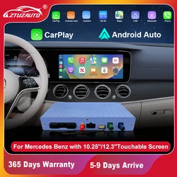 2025 Wireless CarPlay Android Auto For Mercedes Benz A B C E CLS CLA GLA GLB Class NTG6.0 2018-2022 With Mirror Link Airplay