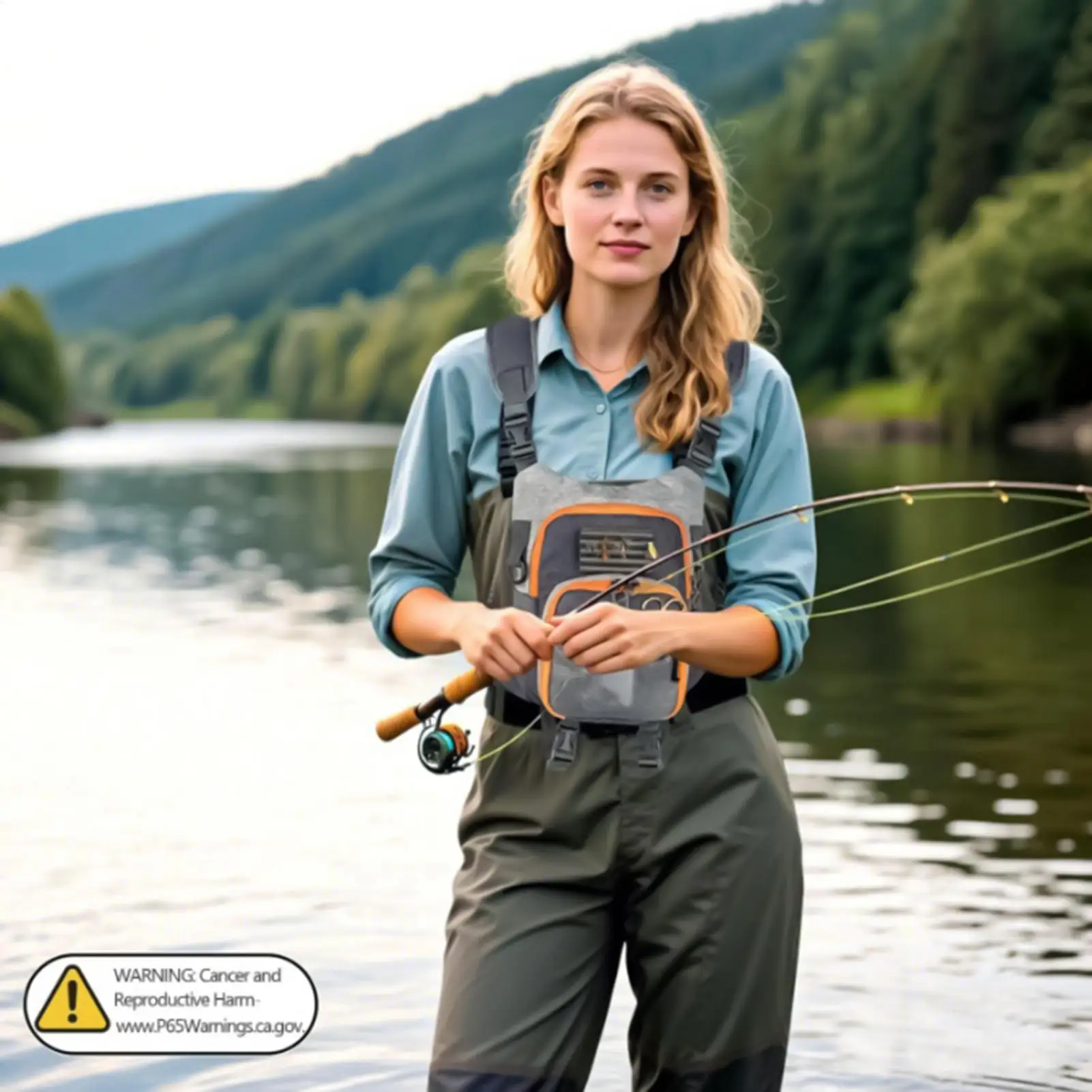 Trout Fishing Bag Vest Type Organizer Fly Fishing Sling Pack For Saltwater Freshwater Bass Trout Catfish Tool Rig Lure Bait view 5
