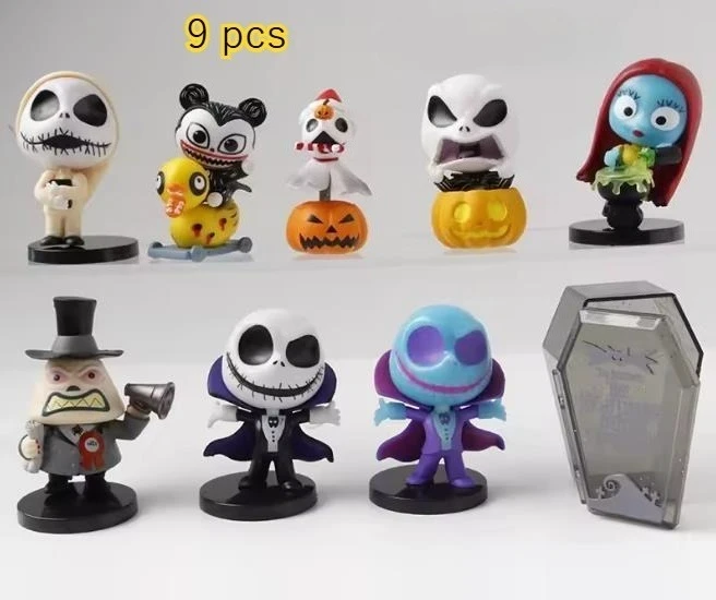 ホットトイズ ナイトメア・ビフォア・クリスマス ブラインドボックスフィギュア ジャック サリー コスビー コレクタブルフィギュア人形 友人 誕生日プレゼント