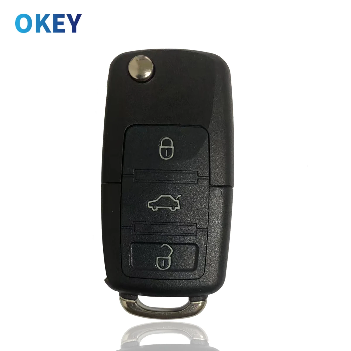 

Okey Remote Car Key Shell Replacement 10pcs/lot For VW Volkswagen Golf Passat Polo Jetta Touran Bora Sharan ASK 5FA009263-10