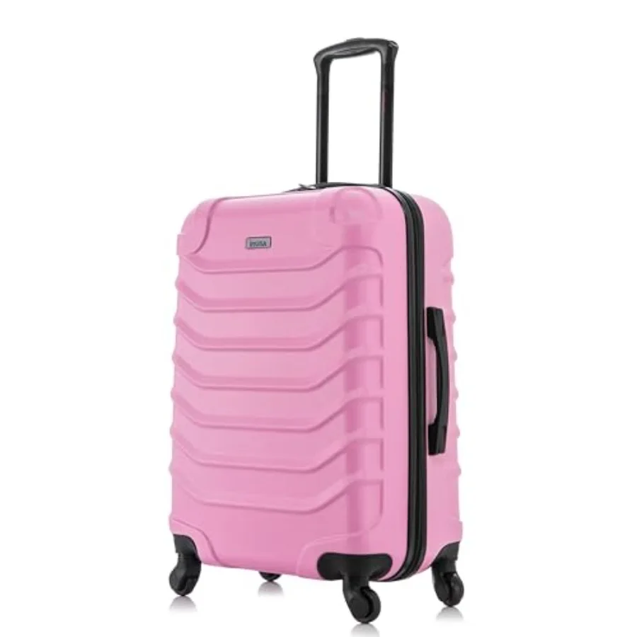 

ENDURANCE Luggage with Spinner Wheels Durable Lightweight Hardside Suitcase, Spacious Travel Bag with Handle and Trolley Medium