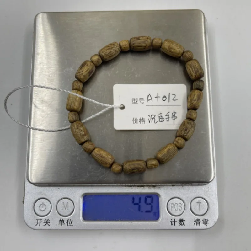 High Quality Natural Real Wood Natural Clip Beads Wooden Bracelet