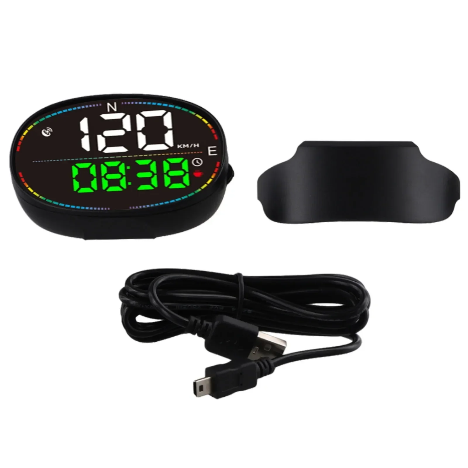 1set Car utile HUD Head Up Display GPS per auto tachimetro digitale contachilometri per moto pratici accessori automobilistici